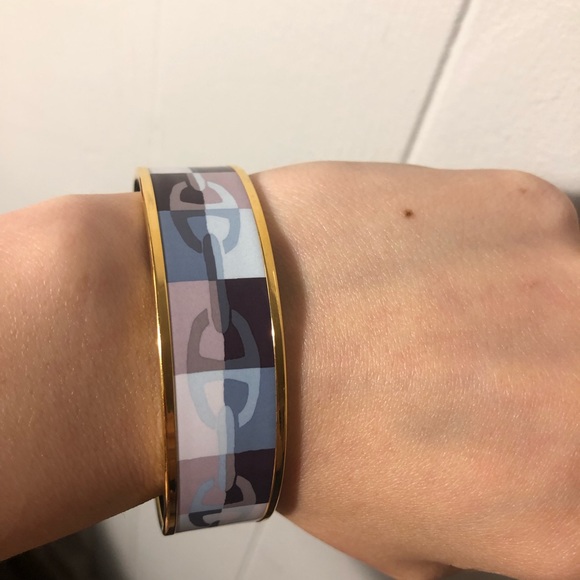 NWOT Authentic Hermes Wide enamel bracelet - Picture 8 of 8